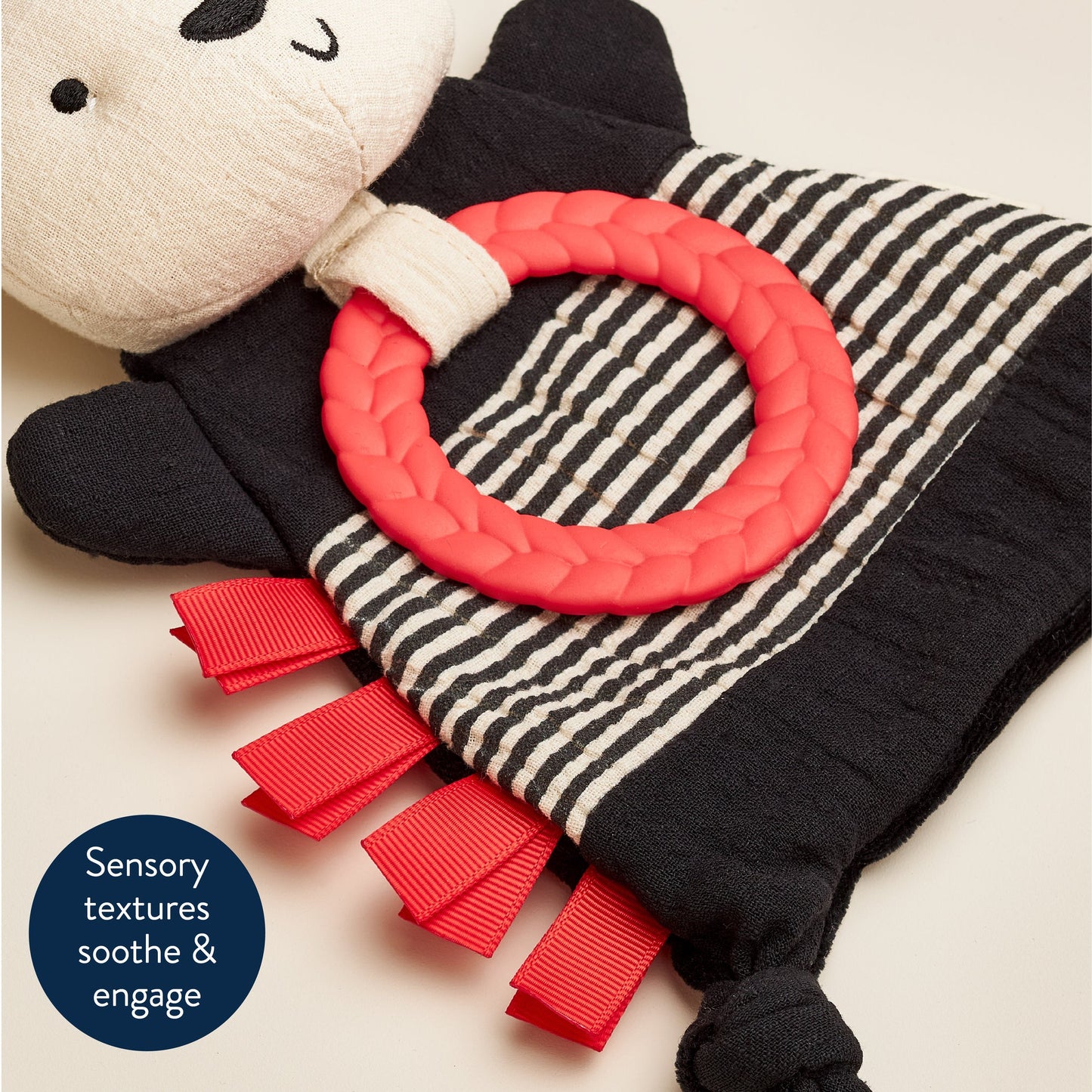 Bitzy Crinkle™ Sensory Crinkle Toy with Teether