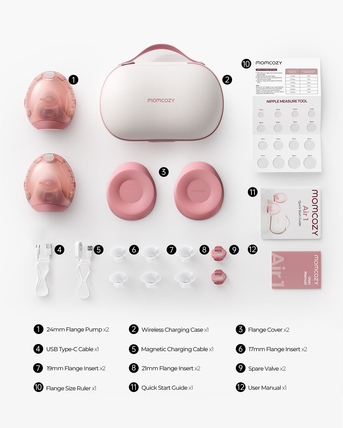 Momcozy Air 1 Ultra-slim Breast Pump