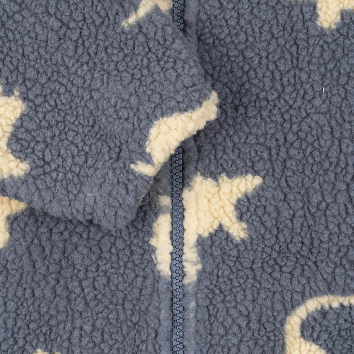 Sherpa Grey Dino Fleece Jacket