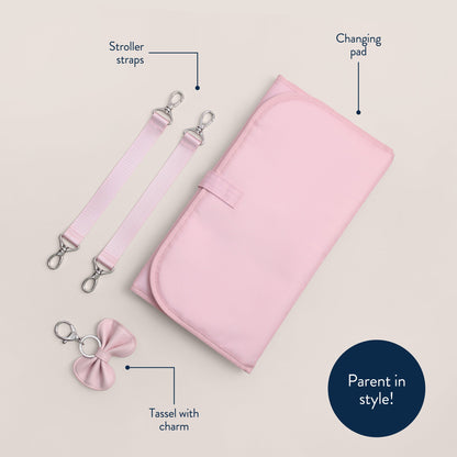 Ribbons & Roses Boss Plus™ Backpack Diaper Bag (Ships June 2026)