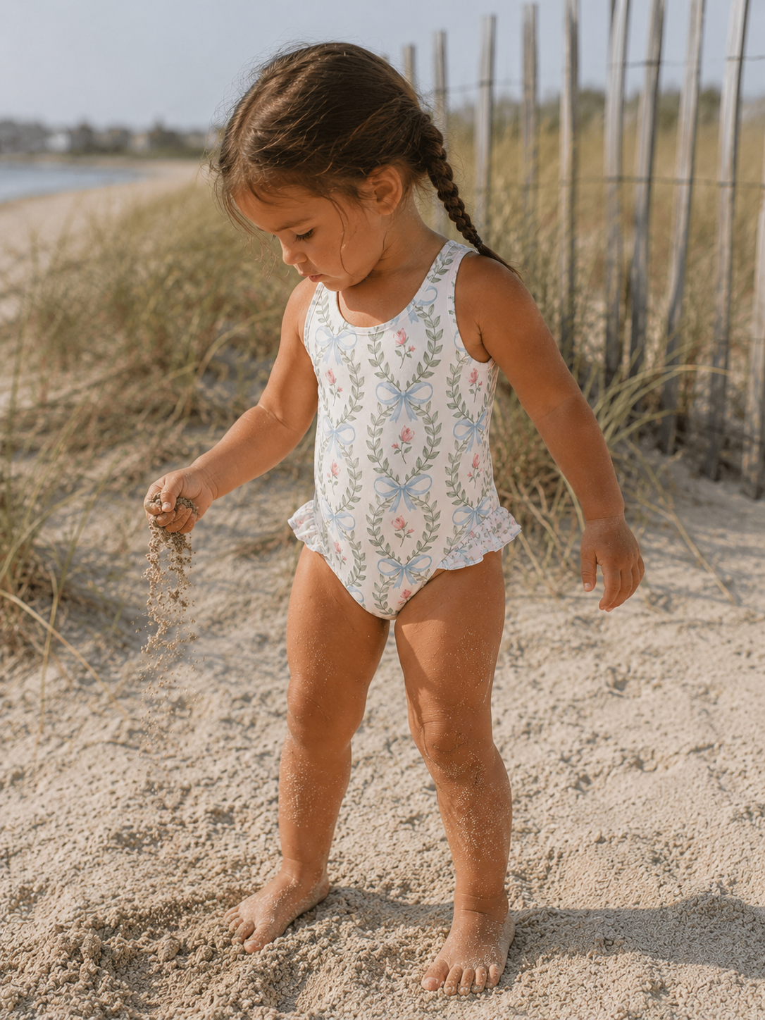Bluebell Ruffles Swimsuit 🎀