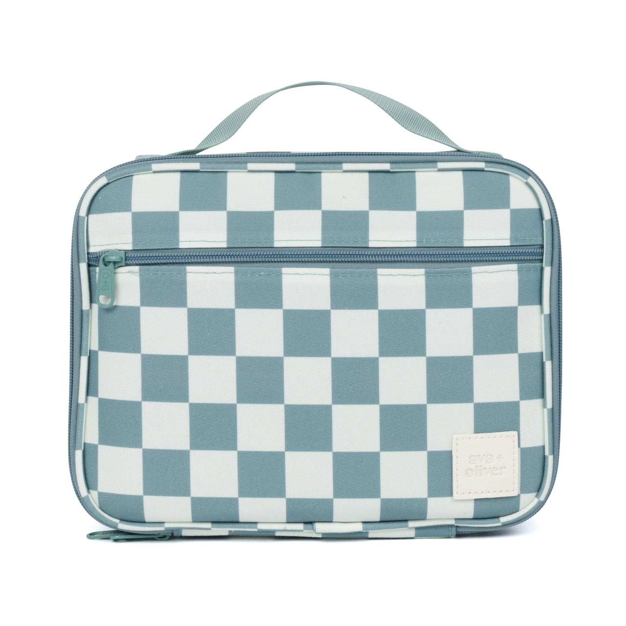 Sage Checker Kids Lunch Bag
