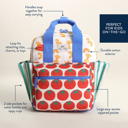 Itzy Bitzy Bag™ Toddler Backpack - Pasta La Vista
