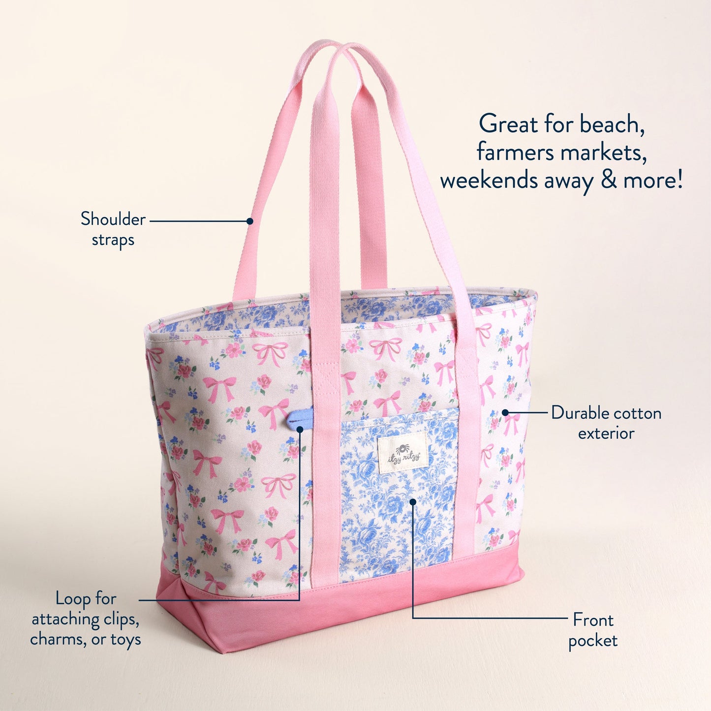 Itzy Explorer™ Canvas Mom Tote