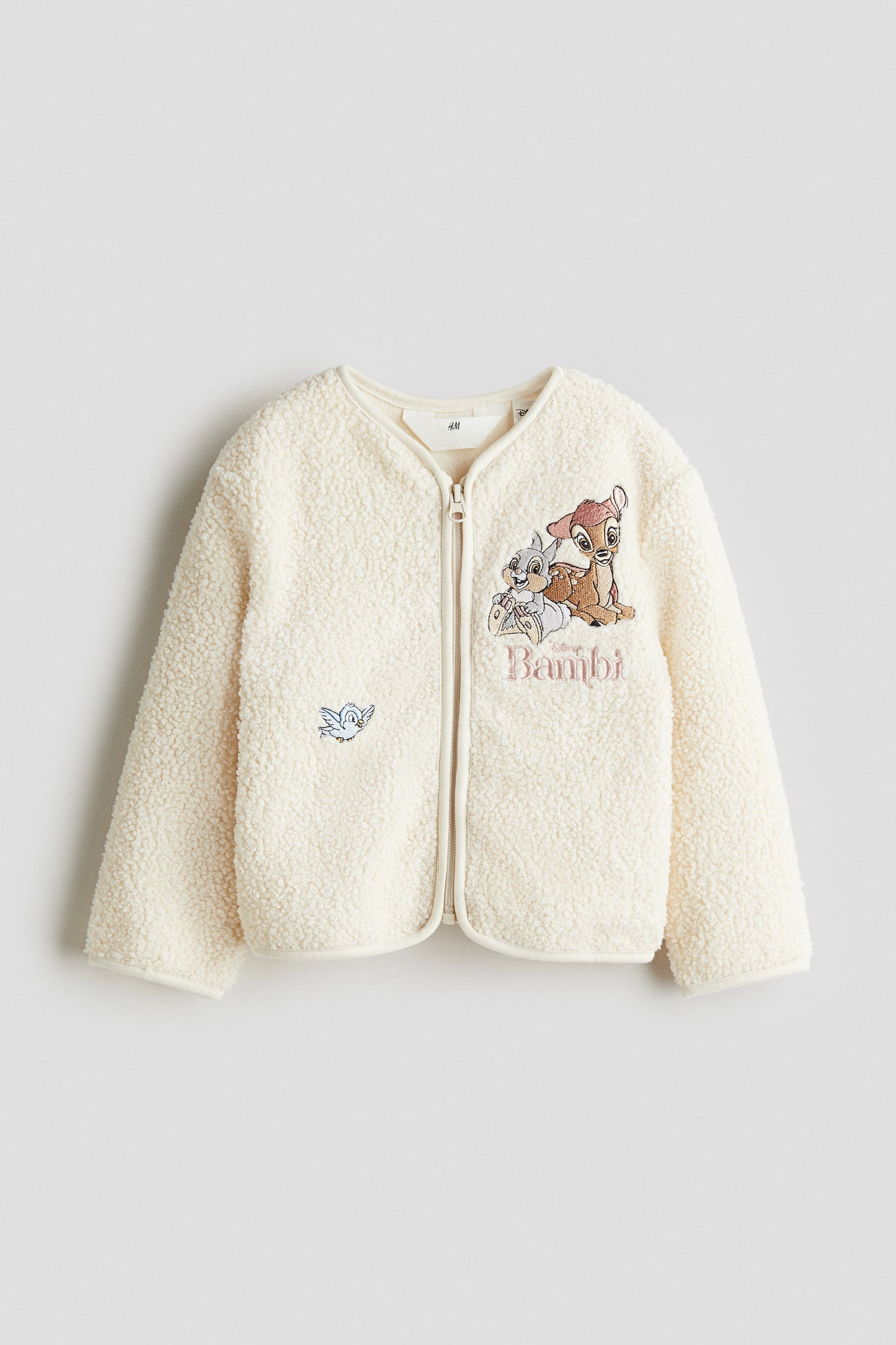 Bambi Teddy zip-through cardigan