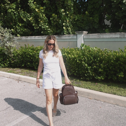 Espresso Itzy Mini Plus™ Diaper Bag Backpack