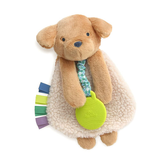 Itzy Lovey™ Plush and Teether Toy | Trevor the Puppy