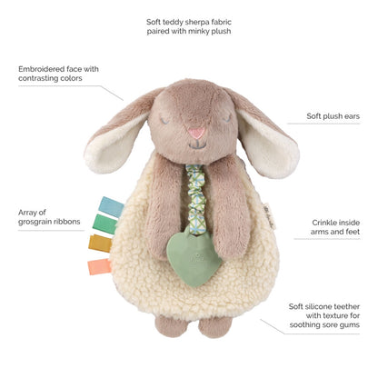*New* Taupe Bunny Itzy Friends Lovey™ Plush
