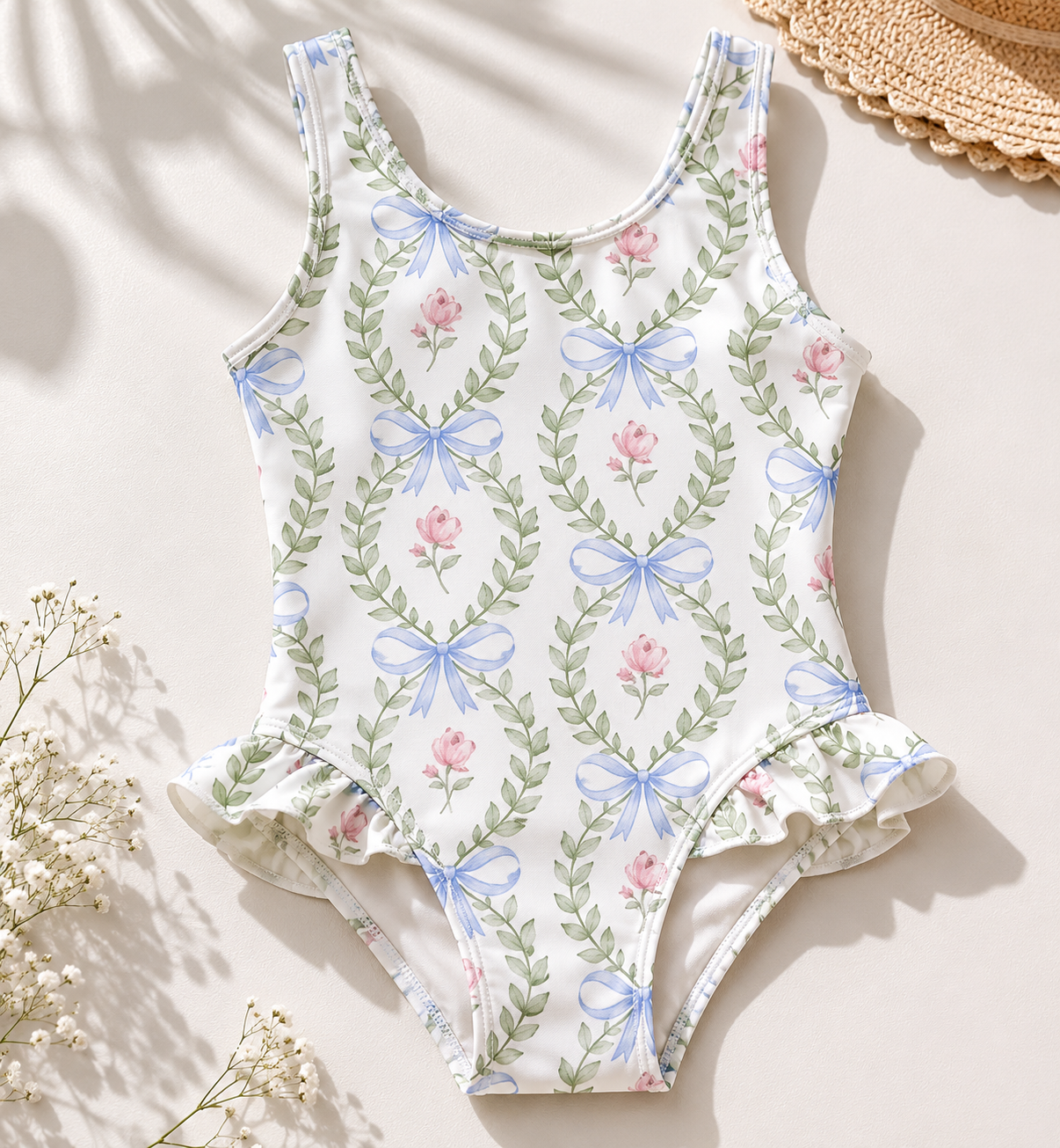 Bluebell Ruffles Swimsuit 🎀