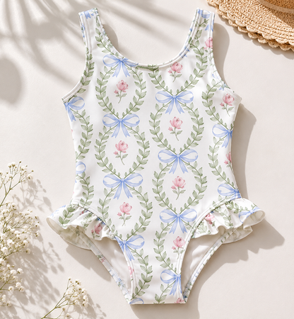 Bluebell Ruffles Swimsuit 🎀