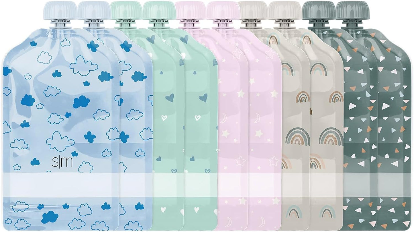Reusable Baby Food Pouches for Toddlers