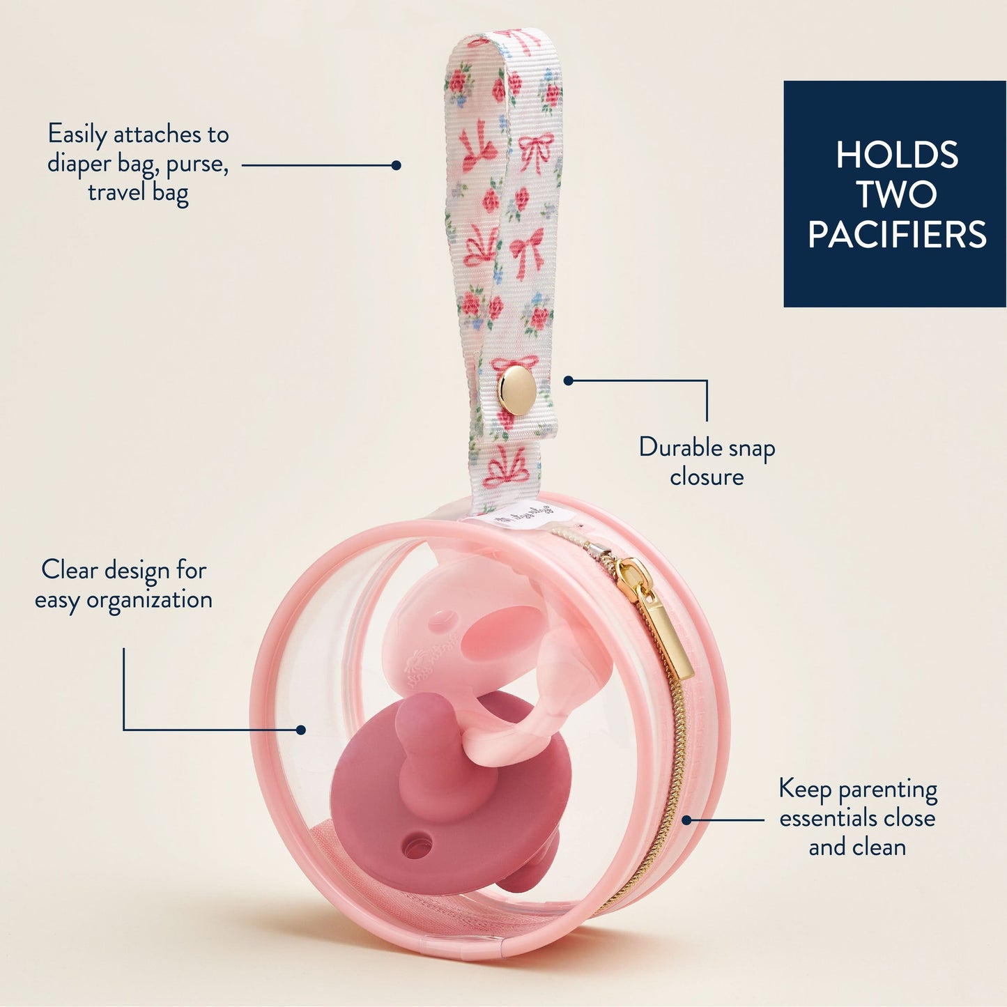 Bows Itzy Paci Case™