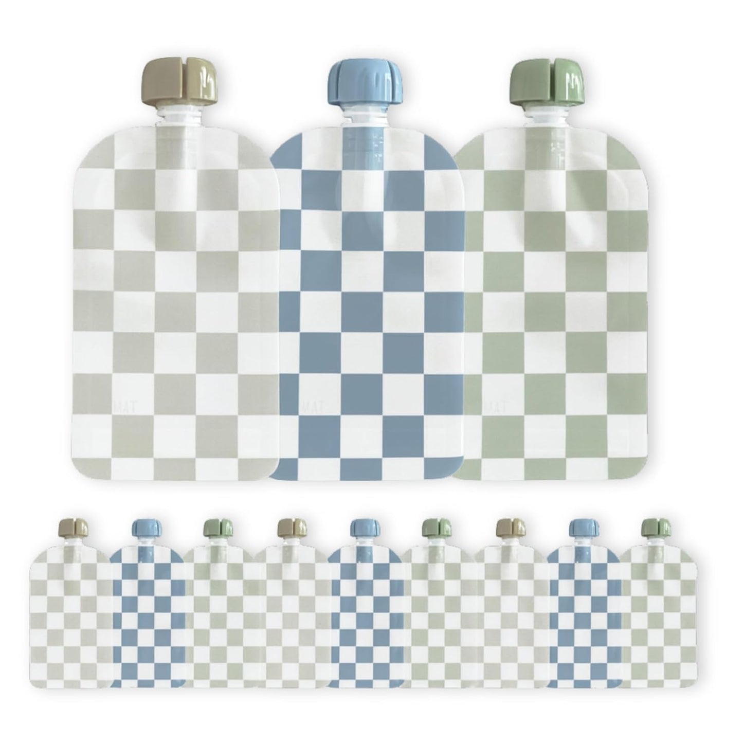 Hippypotamus Reusable Baby Food Pouches