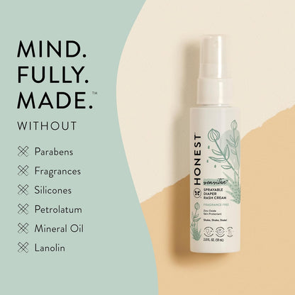 Sprayable Diaper Rash Cream