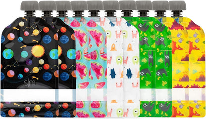 Reusable Baby Food Pouches for Toddlers