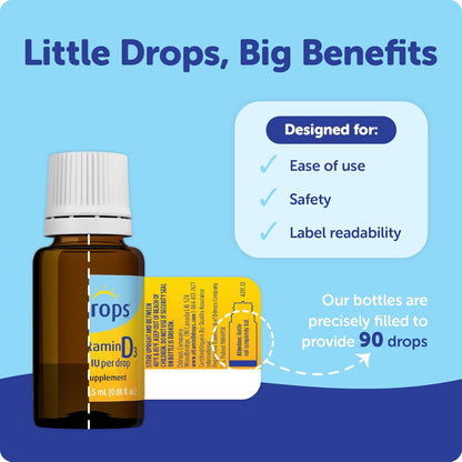 Ddrops Baby 400 IU, Vitamin D