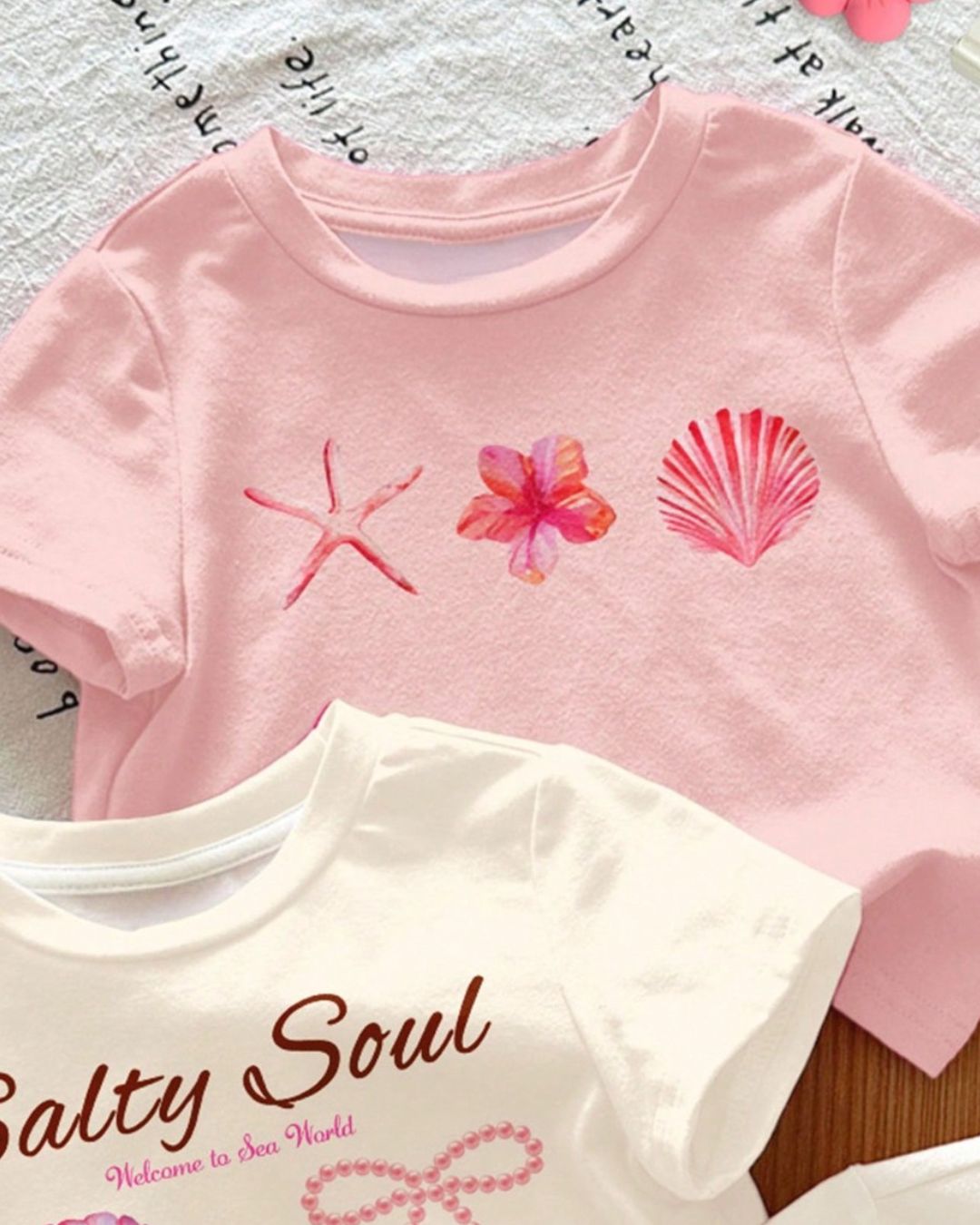 Beach Day Print Tee