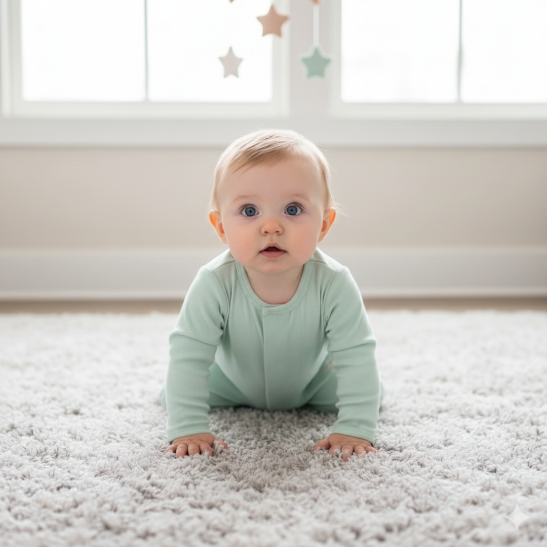 Grow with me magnetic coverall | Sage