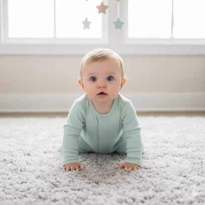 Grow with me magnetic coverall | Sage