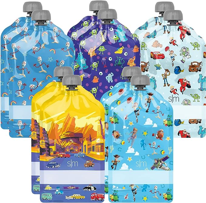 Reusable Baby Food Pouches for Toddlers