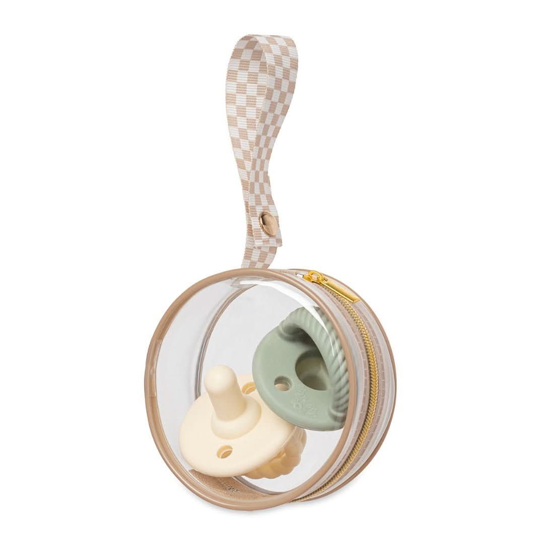 Clear Check Itzy Paci Case™