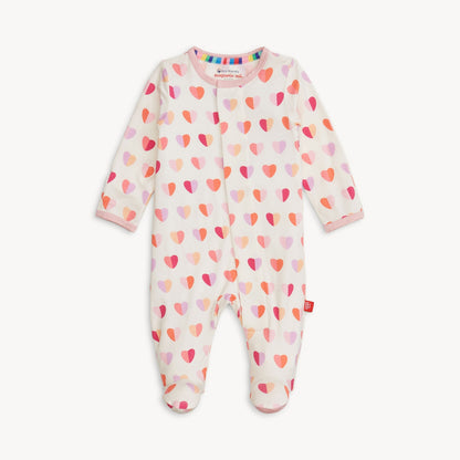 Pink Xoxo Modal Footie