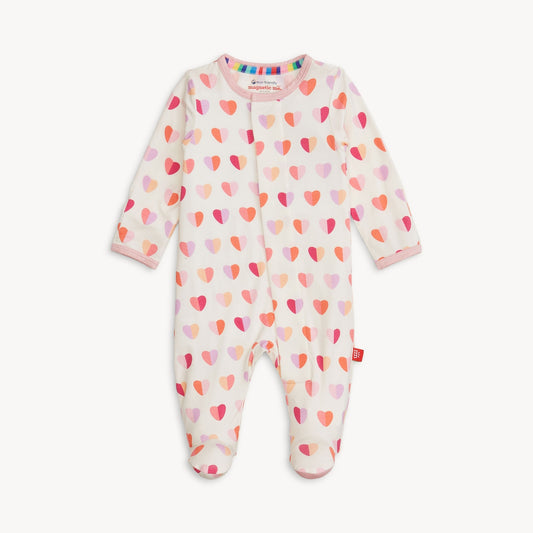 Pink Xoxo Modal Footie