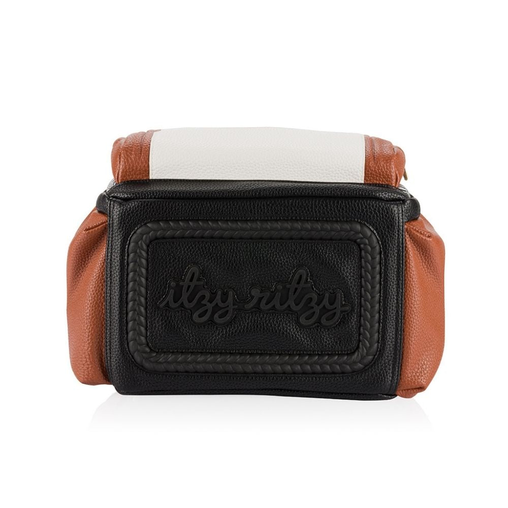 Boss Plus™ Large Diaper Bag Backpack - Coffee & Cream