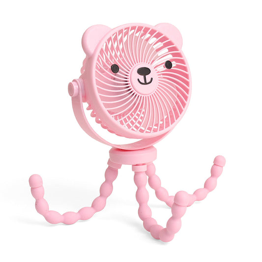 Itzy Breeze 3-Speed Stroller Fan | Pink