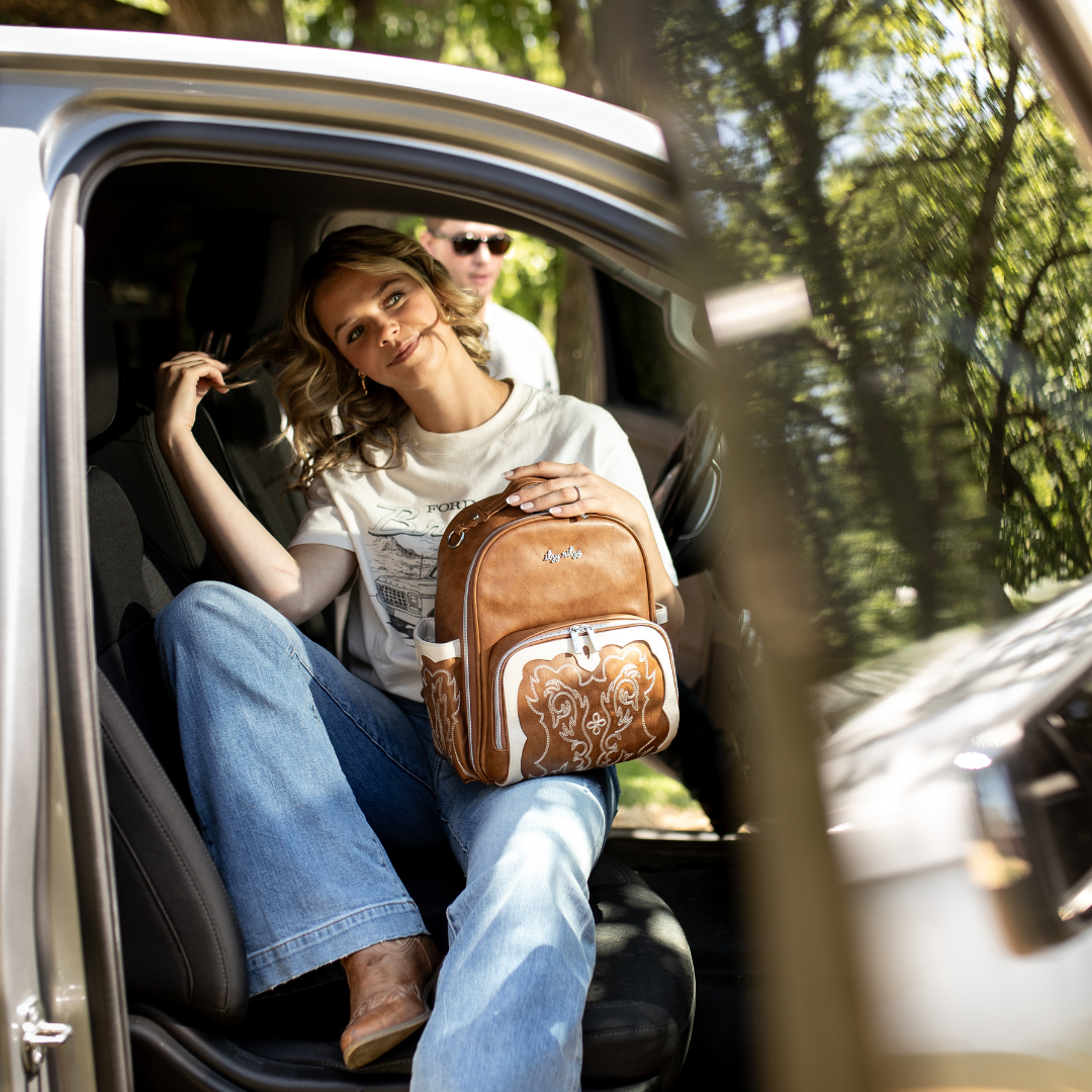 Nash Itzy Mini Plus™ Diaper Bag - Saddle