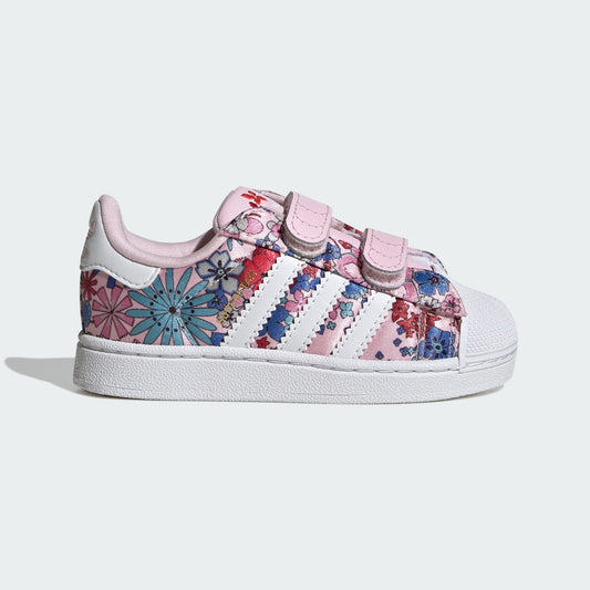 ADIDAS LIBERTY LONDON SUPERSTAR II COMFORT CLOSURE SHOES (0-3 years)