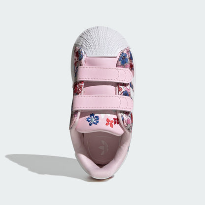 ADIDAS LIBERTY LONDON SUPERSTAR II COMFORT CLOSURE SHOES (0-3 years)