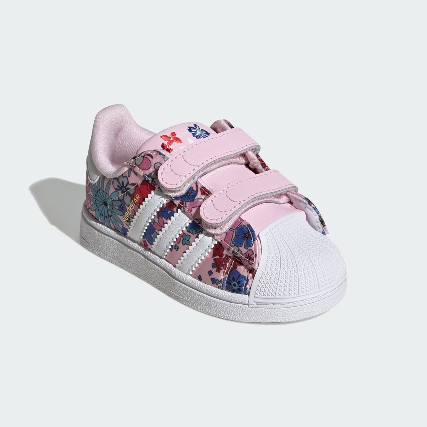 ADIDAS LIBERTY LONDON SUPERSTAR II COMFORT CLOSURE SHOES (0-3 years)