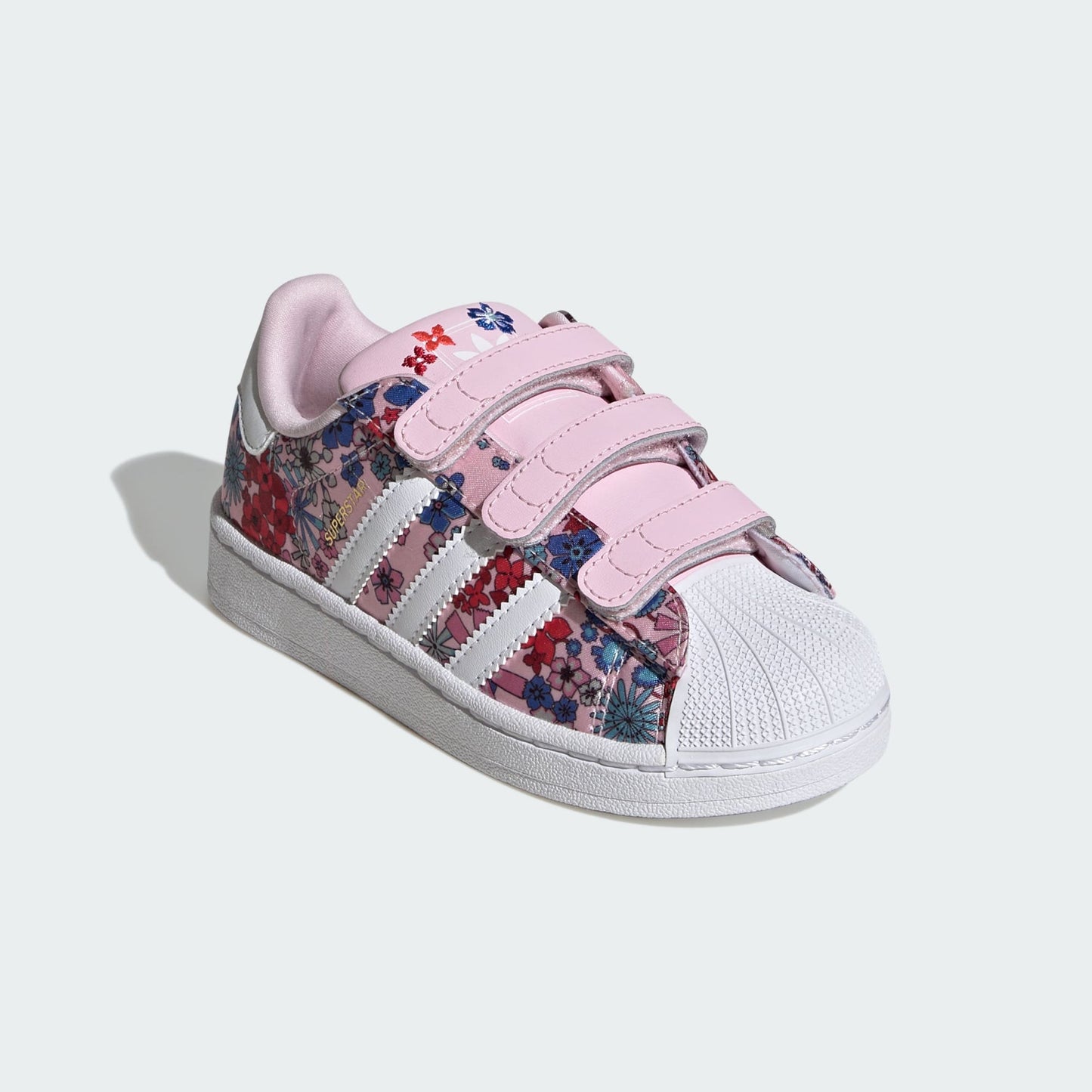 ADIDAS LIBERTY LONDON SUPERSTAR II COMFORT CLOSURE SHOES (4 -7 years)