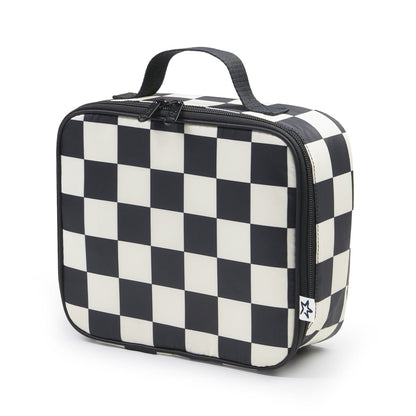 Tiny Twinkle Black Checkers Lunch Bag