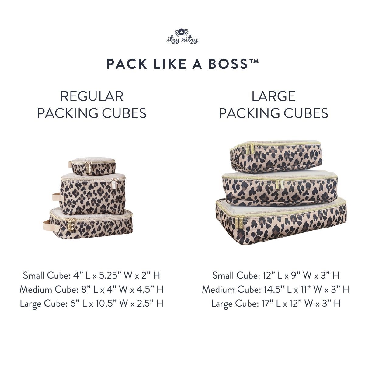 Pack Like A Boss™ - Large Packing Cubes 3pc Set