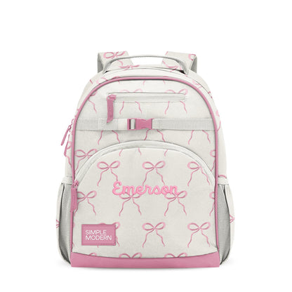 Fletcher Kids' Backpack, Bows (4-7 years)