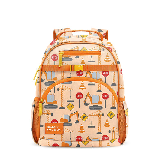 Fletcher Kids' Backpack, Construction Zone (3-5 years)