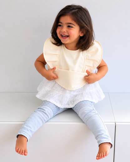 Waterproof Ruffle Bib