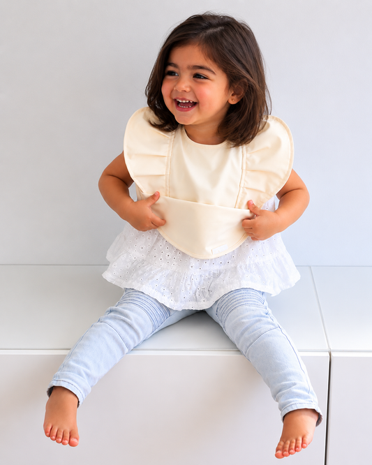 Waterproof Ruffle Bib