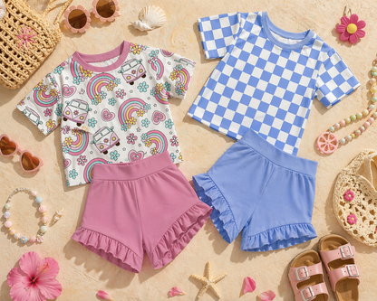 Retro Bloom Rainbow Set