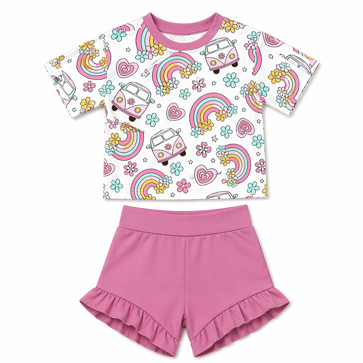 Retro Bloom Rainbow Set