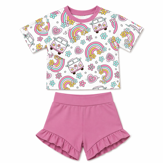 Retro Bloom Rainbow Set