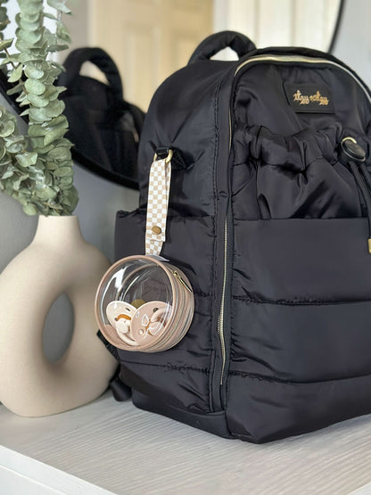 Clear Check Itzy Paci Case™