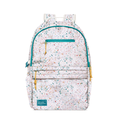 Ellis Backpack, Cream Terrazzo (8+ years)