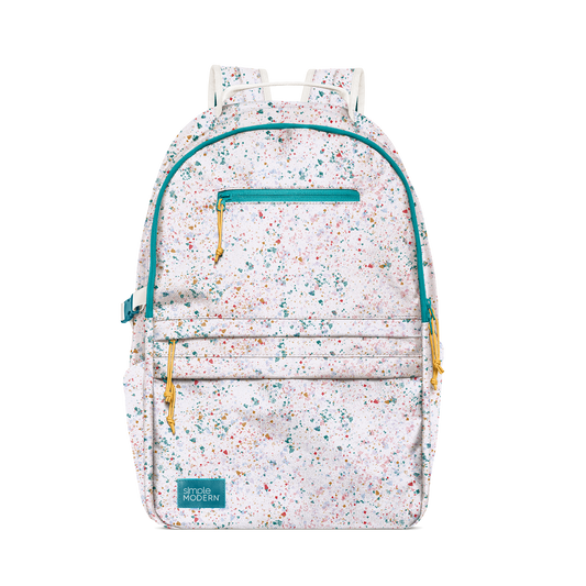Ellis Backpack, Cream Terrazzo (8+ years)