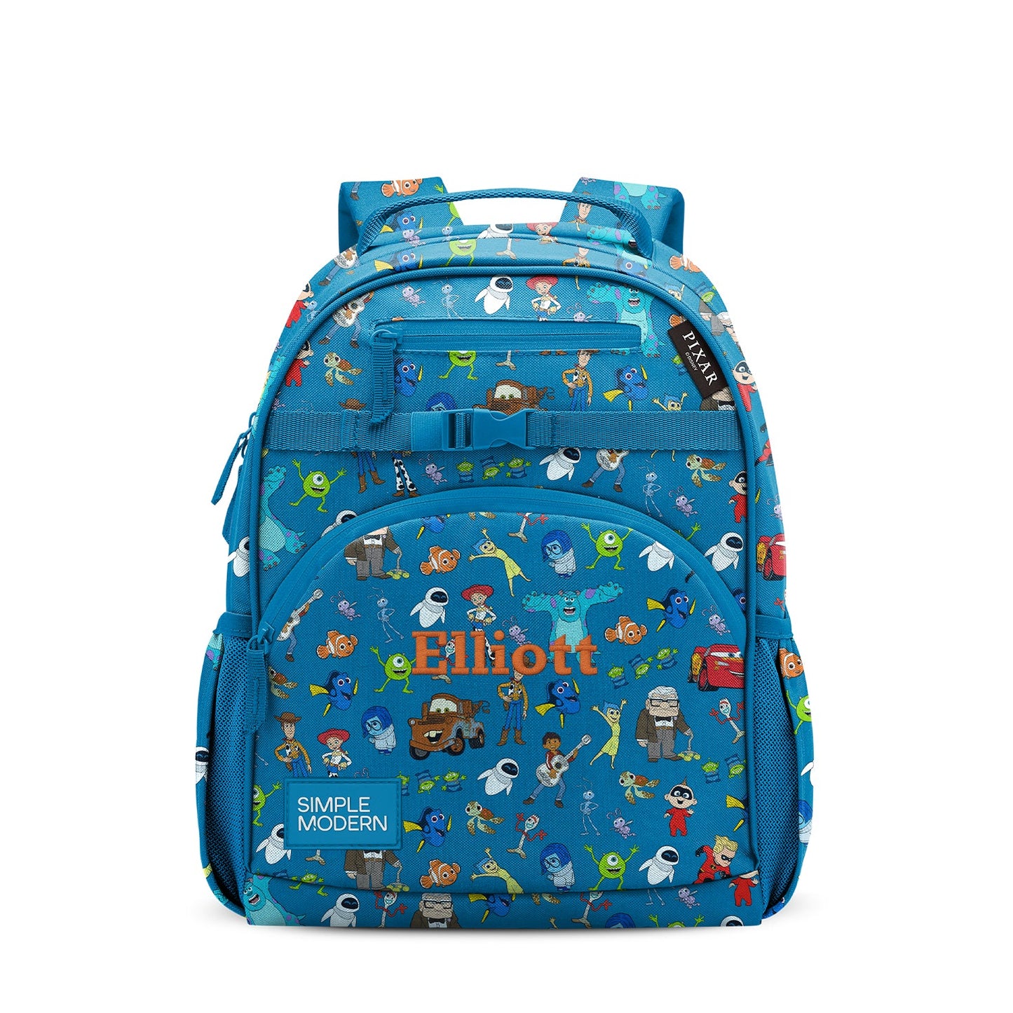 Pixar Mashup on Blue Fletcher Kids' Backpack (3-5 years)