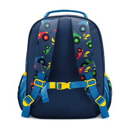 Fletcher Kids' Backpack, Monster Truck Rally (3-5 years)
