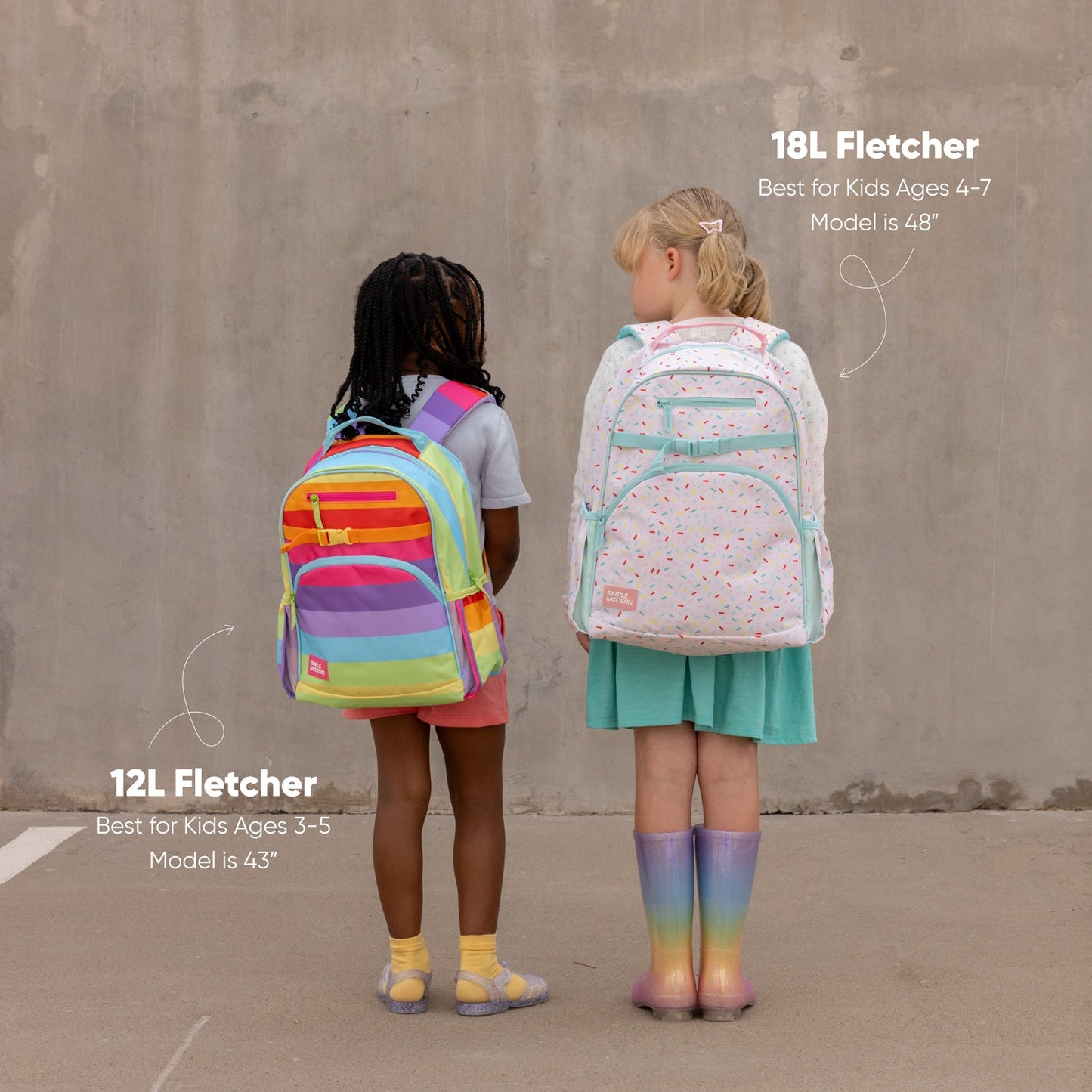 Tropical Stitch Fletcher Kids' Backpack (3-5 years)