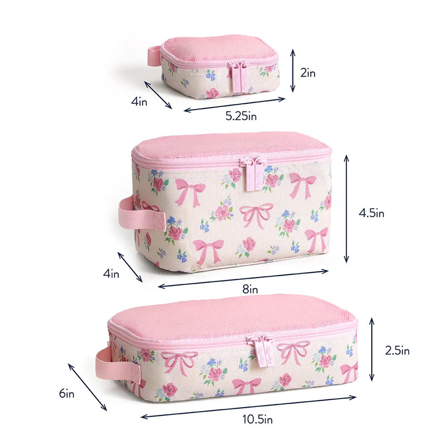 Pack Like A Boss™ Packing Cubes Ribbons & Roses